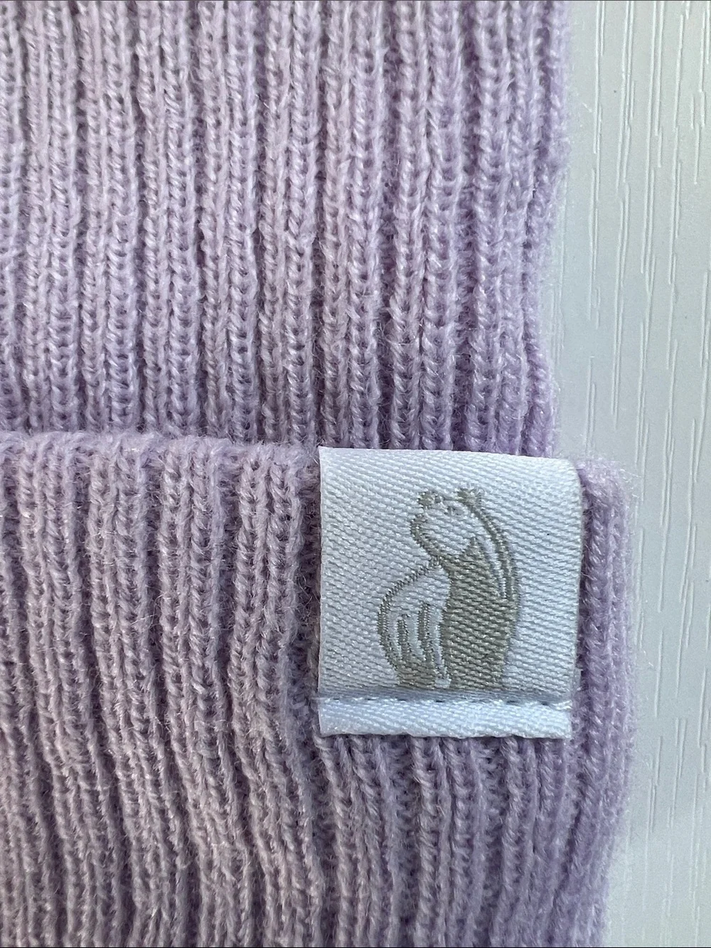 Baby Ribbed Beanie - Lavender